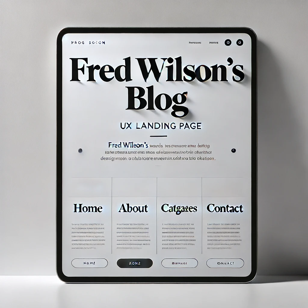 AVC (Fred Wilson) Blog - Fred Wilson’s Blog