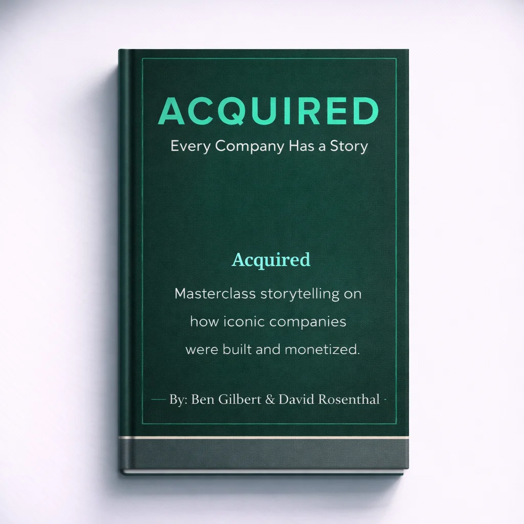 Acquired, investment firm website screenshot