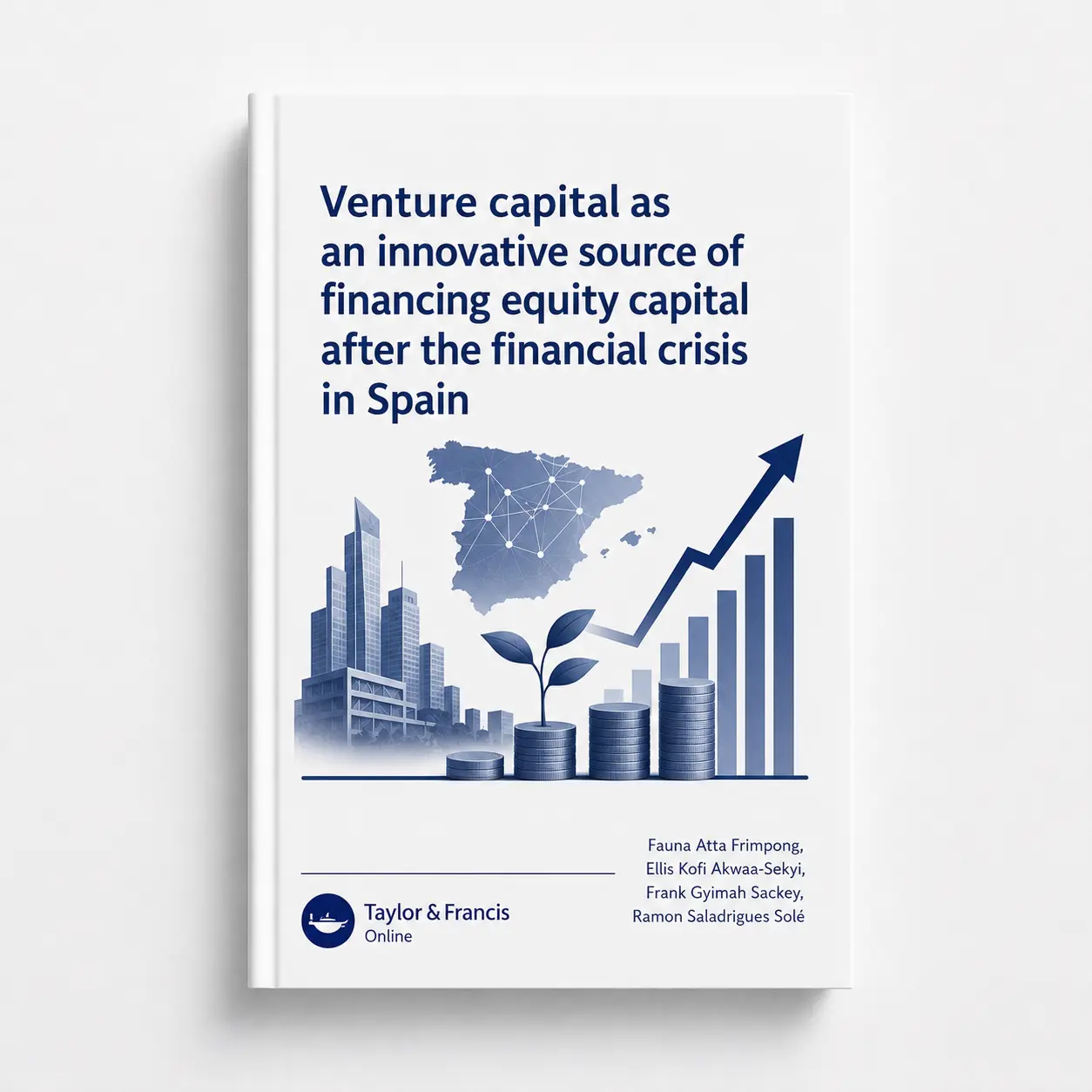 Venture capital as innovative source of financing equity capital after the financial crisis in Spain, investment firm website screenshot