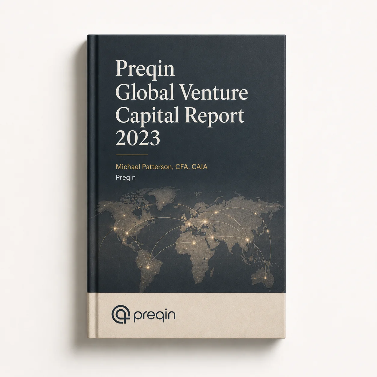 Preqin Global Venture Capital Report 2023, investment firm website screenshot