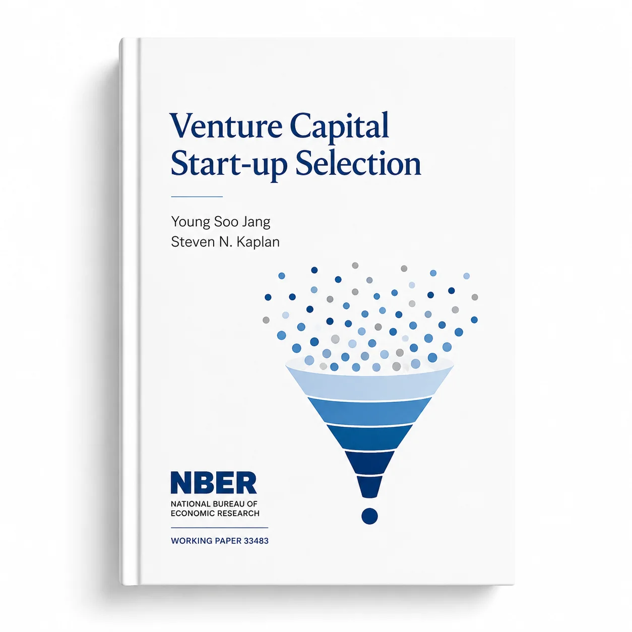 Venture Capital Start-up Selection, investment firm website screenshot