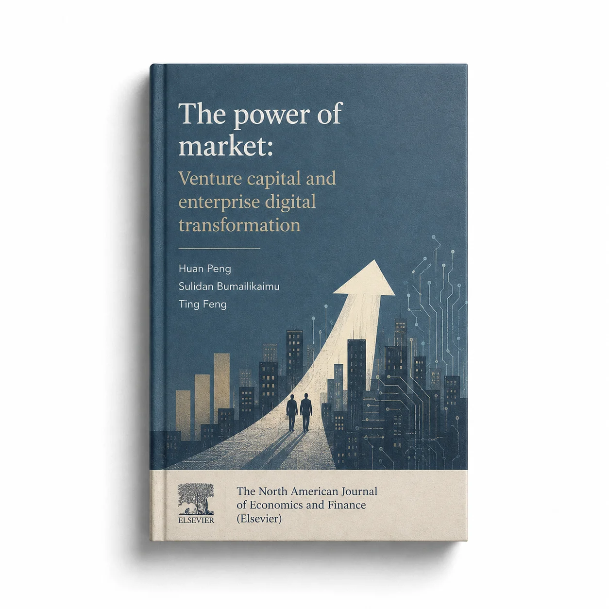 The power of market: Venture capital and enterprise digital transformation, investment firm website screenshot