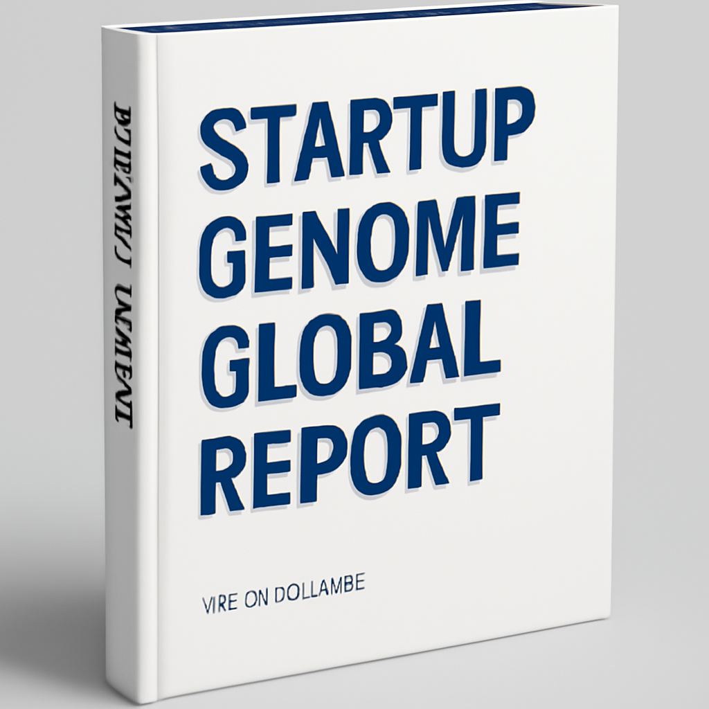 Startup Genome Global Report, investment firm website screenshot
